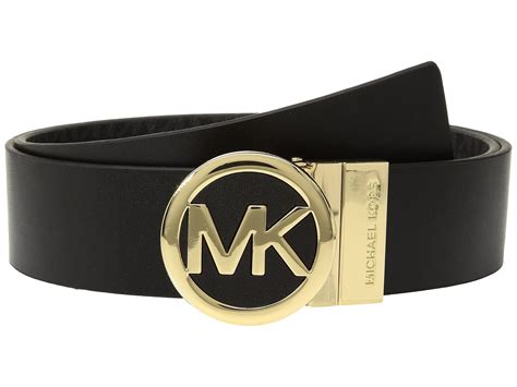 michael kors leather belt uk|Michael Kors reversible belt.